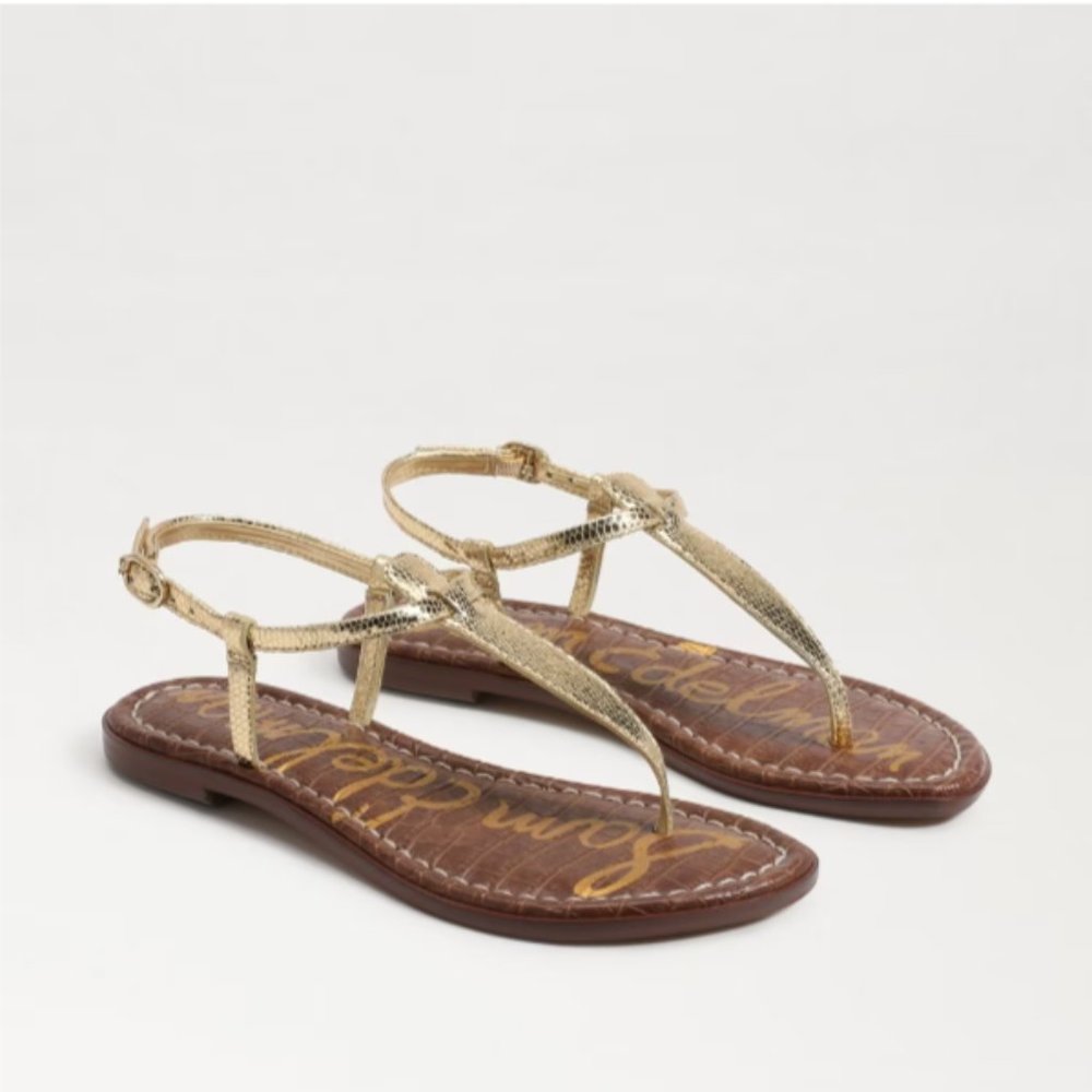 Sam Edelman Gigi Sandals in Gold